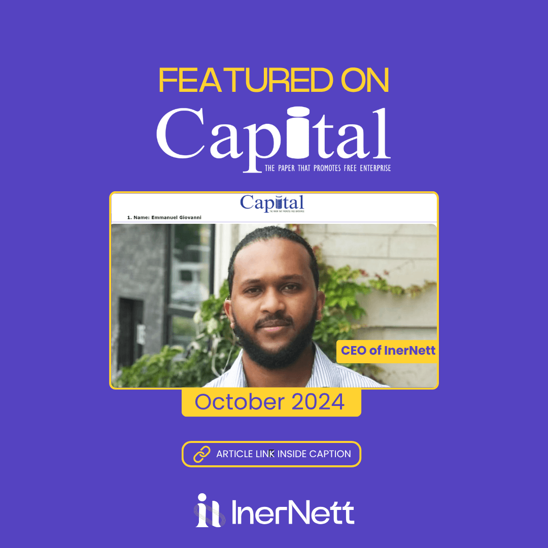 Emmanuel Giovanni, founder and CEO of InerNett